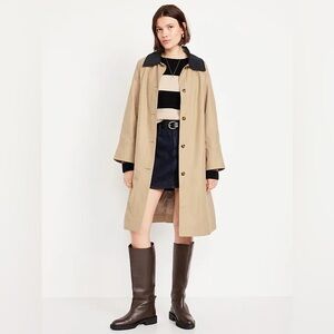 Old Navy Water-Resistant Long Barn Coat XS Petite